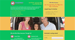 Desktop Screenshot of miramesainsurance.com